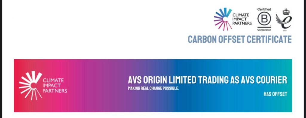AVS Couriers – Sustainability Commitment and Future Goals